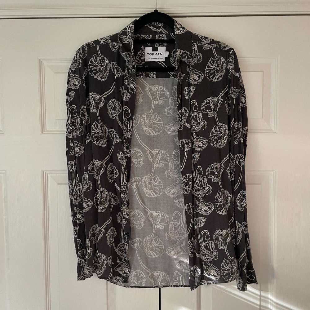 Long Sleeve Button Down Dress Shirt